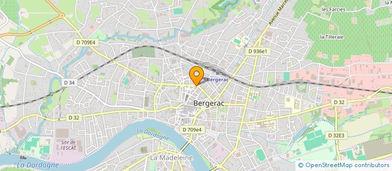 localisation de l'entreprise MONSIEUR ALAIN COLLIN à BERGERAC