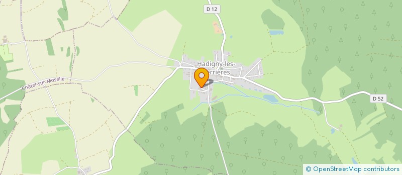 localisation de l'entreprise MONSIEUR ALAIN COLOMBO  HADIGNY-LES-VERRIERES