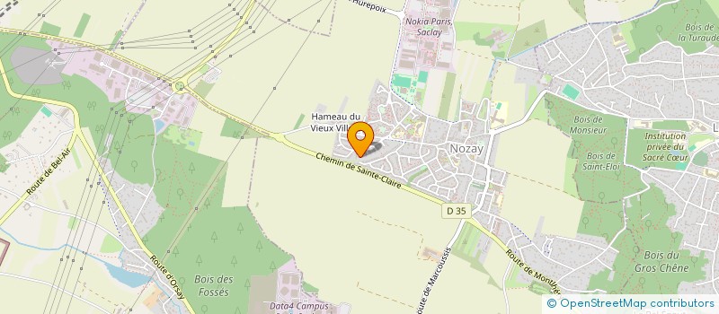 localisation de l'entreprise MONSIEUR ALAIN COLSON  NOZAY