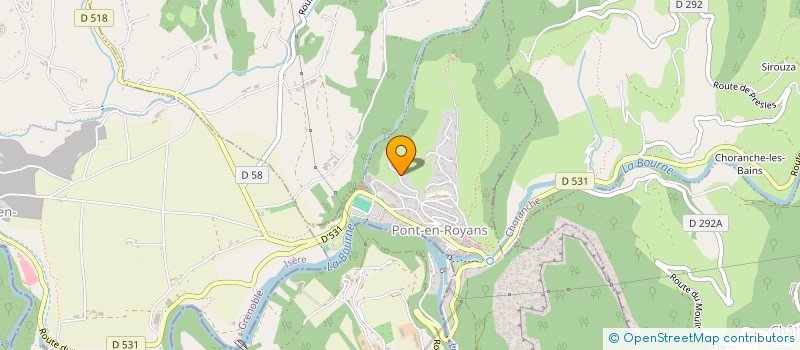 localisation de l'entreprise MONSIEUR ALAIN COMBIER  SAINT-ANDRE-EN-ROYANS