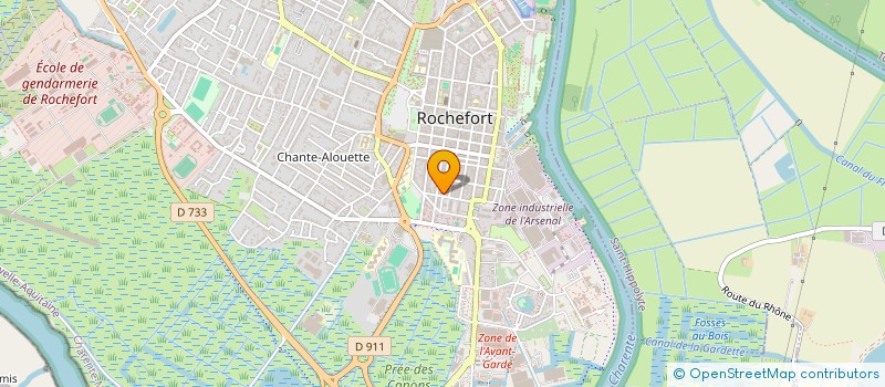 localisation de l'entreprise MONSIEUR ALAIN CONAN  ROCHEFORT