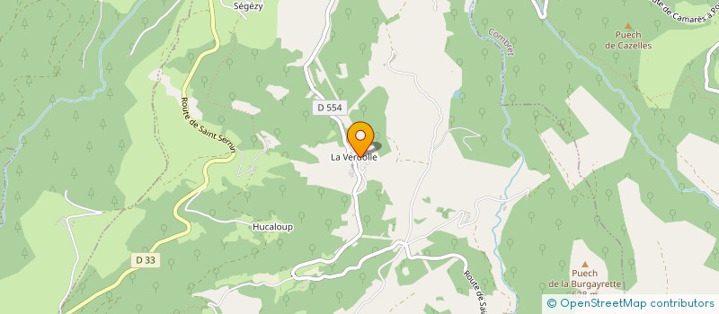 localisation de l'entreprise MONSIEUR ALAIN CONDOMINES  POUSTHOMY