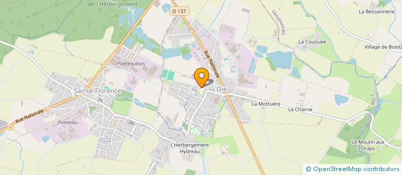 localisation de l'entreprise MONSIEUR ALAIN CONIL à L' OIE