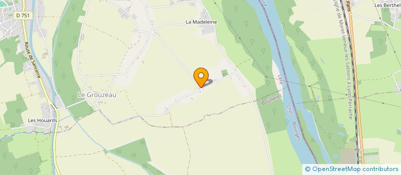 localisation de l'entreprise MONSIEUR ALAIN CONNANT  LERE