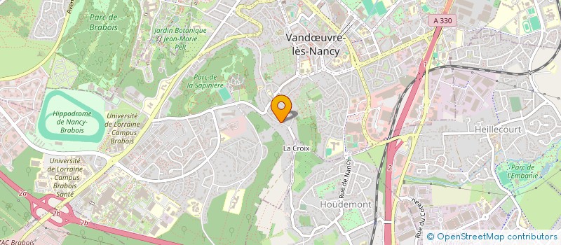 localisation de l'entreprise MONSIEUR ALAIN CONRADT  NANCY