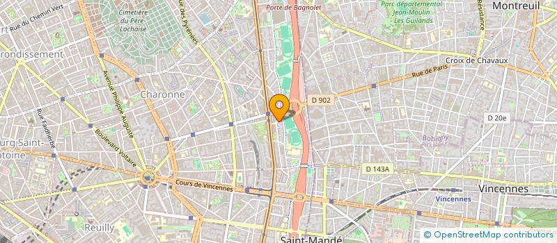 localisation de l'entreprise MONSIEUR ALAIN CONSEIL à PARIS
