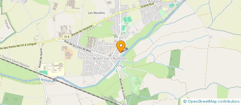 localisation de l'entreprise MONSIEUR ALAIN CONTANT à LOIRE-AUTHION