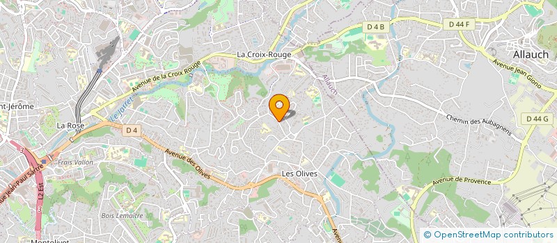 localisation de l'entreprise MONSIEUR ALAIN CONTINO  MARSEILLE 13EME