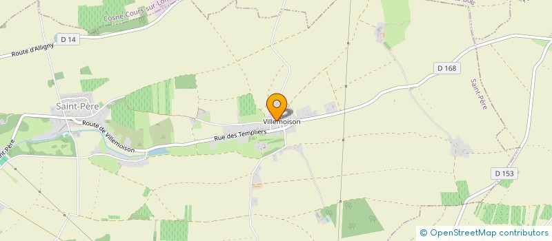 localisation de l'entreprise MONSIEUR ALAIN COQUILLARD  SAINT-PERE