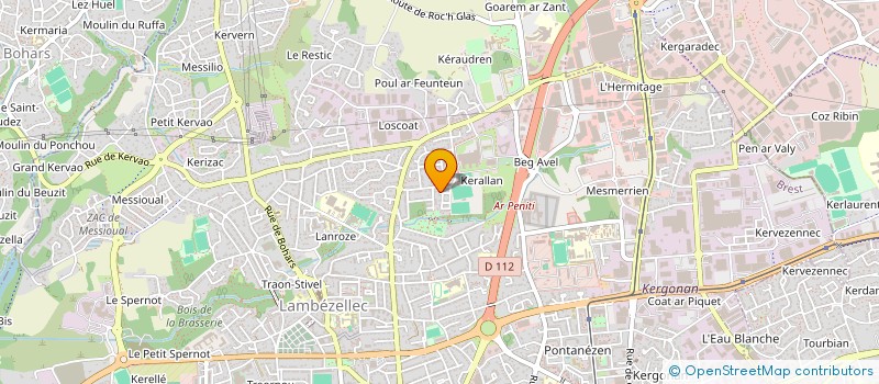 localisation de l'entreprise MONSIEUR ALAIN CORBEL à BREST