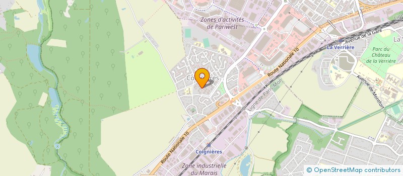 localisation de l'entreprise MONSIEUR ALAIN CORBIN à COIGNIERES