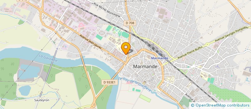 localisation de l'entreprise MONSIEUR ALAIN CORDAZZO  MARMANDE