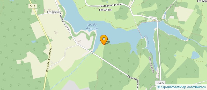 localisation de l'entreprise MONSIEUR ALAIN CORMIER  SAINT FARGEAU