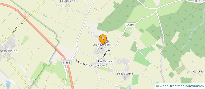 localisation de l'entreprise MONSIEUR ALAIN CORNETTE  TUFFALUN