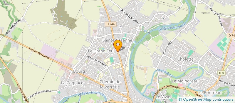 localisation de l'entreprise MONSIEUR ALAIN CORNIC à NIORT