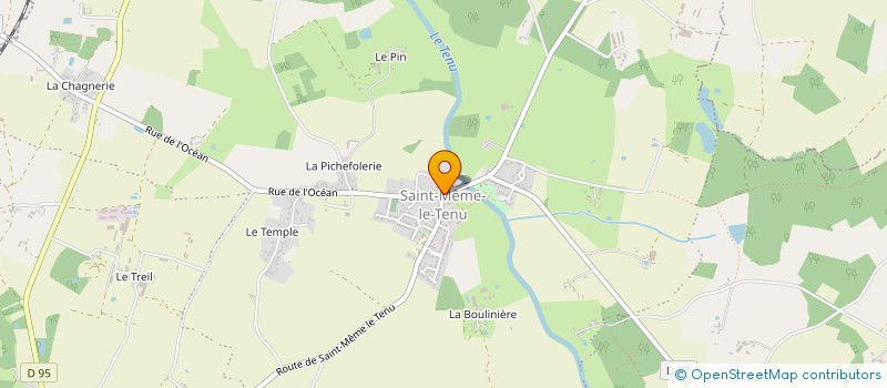 localisation de l'entreprise MONSIEUR ALAIN CORNUT à MACHECOUL-SAINT-MEME