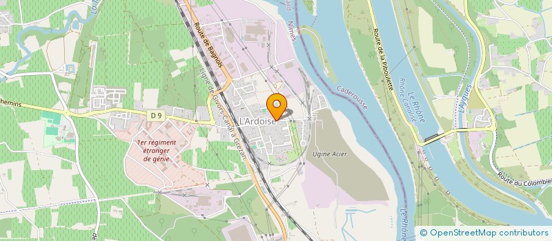 localisation de l'entreprise MONSIEUR ALAIN CORNUT  LAUDUN-L'ARDOISE