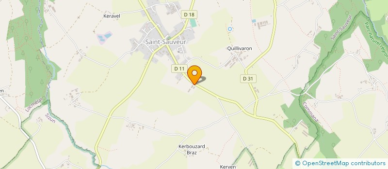 localisation de l'entreprise MONSIEUR ALAIN CORRE à SAINT-SAUVEUR