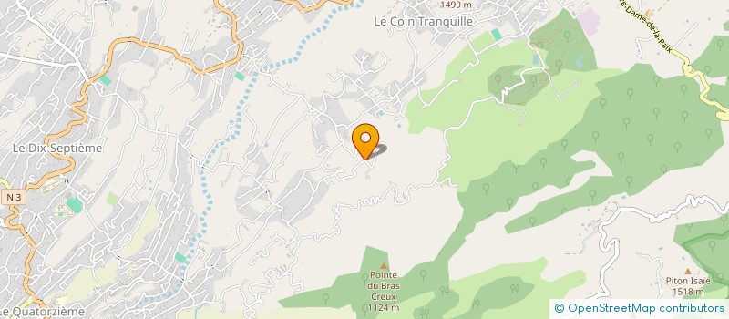 localisation de l'entreprise MONSIEUR ALAIN CORRE  LE TAMPON