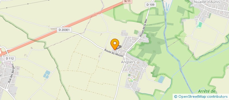 localisation de l'entreprise MONSIEUR ALAIN COSNARD à ANGLIERS