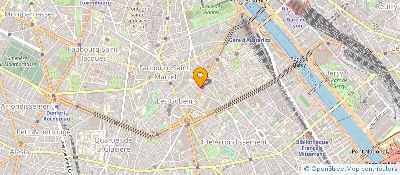 localisation de l'entreprise MONSIEUR ALAIN COTTE  PARIS