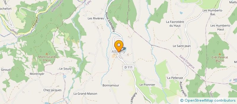 localisation de l'entreprise MONSIEUR ALAIN COTTENCIN à MONTROTTIER