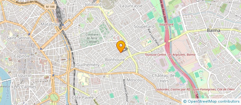localisation de l'entreprise MONSIEUR ALAIN COUBERT à TOULOUSE