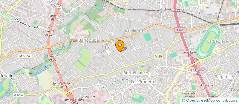 localisation de l'entreprise MONSIEUR ALAIN COULANGE à TOULOUSE