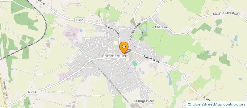 localisation de l'entreprise MONSIEUR ALAIN COUPAS à COMMEQUIERS