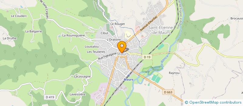 localisation de l'entreprise MONSIEUR ALAIN COURBAIZE à MAURS