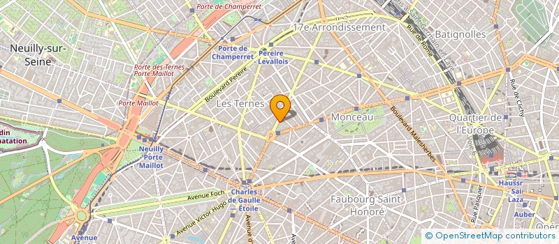 localisation de l'entreprise MONSIEUR ALAIN COURGIBERT  PARIS