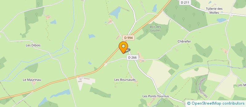 localisation de l'entreprise MONSIEUR ALAIN COURTINE  LODDES