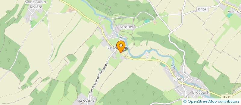 localisation de l'entreprise MONSIEUR ALAIN COURTOIS à LE QUESNE