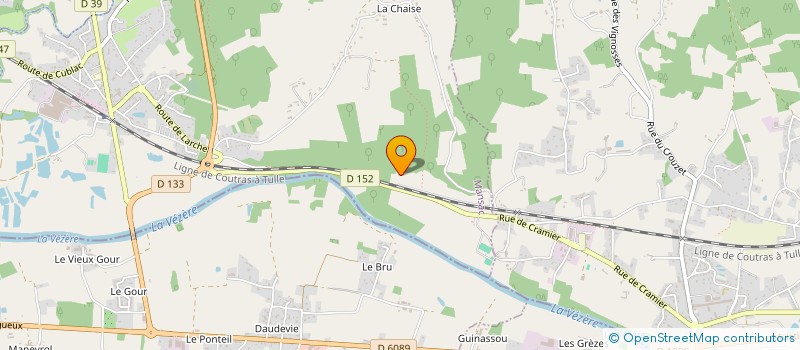 localisation de l'entreprise MONSIEUR ALAIN COUSSANTIER  MANSAC