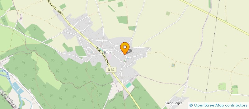 localisation de l'entreprise MONSIEUR ALAIN COUTEY  BARC