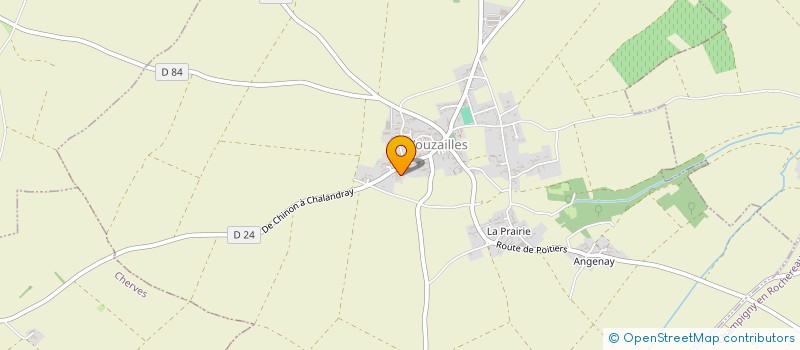 localisation de l'entreprise MONSIEUR ALAIN CREMOUX à VOUZAILLES