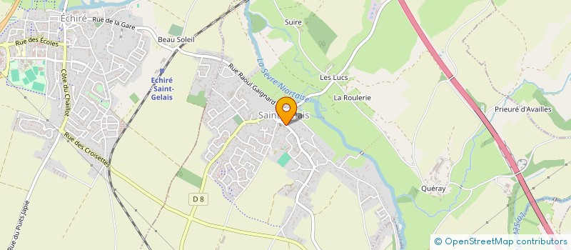 localisation de l'entreprise MONSIEUR ALAIN CRESPIN à SAINT-GELAIS