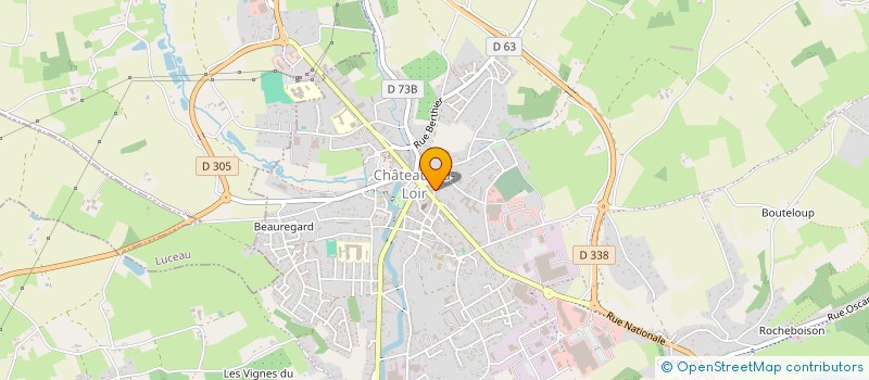 localisation de l'entreprise MONSIEUR ALAIN CRESSON  MONTVAL-SUR-LOIR