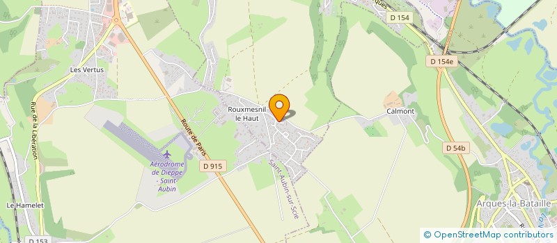 localisation de l'entreprise MONSIEUR ALAIN CREVECOEUR  ROUXMESNIL-BOUTEILLES