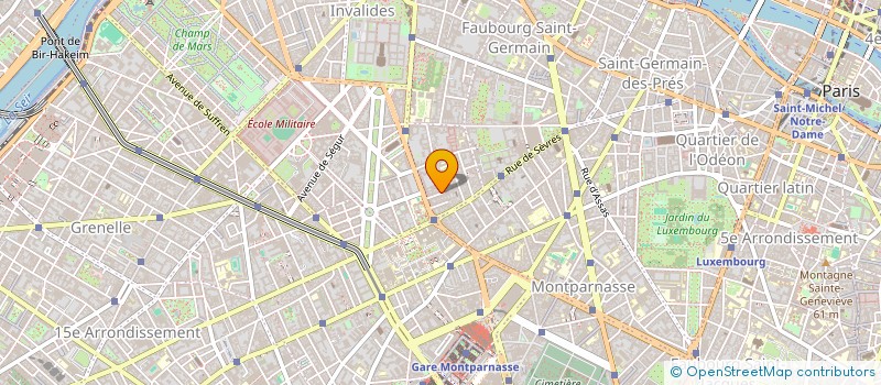 localisation de l'entreprise MONSIEUR ALAIN CRIQUILLION  PARIS