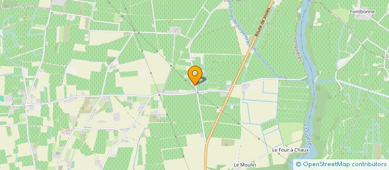 localisation de l'entreprise MONSIEUR ALAIN CUER  JONQUIERES