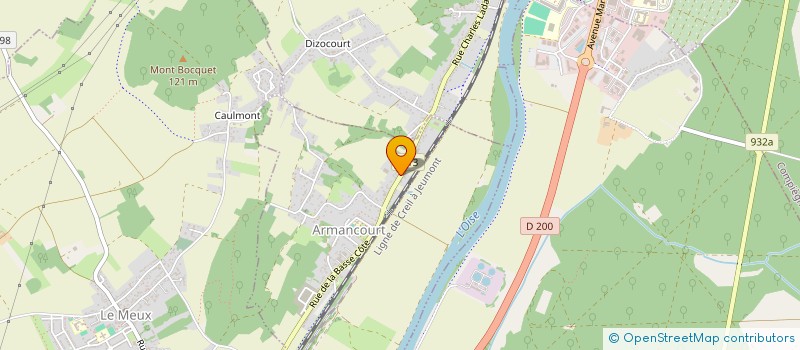 localisation de l'entreprise MONSIEUR ALAIN CUGNET  ARMANCOURT