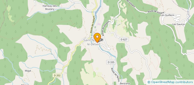 localisation de l'entreprise MONSIEUR ALAIN D'HOINE  VERCHENY