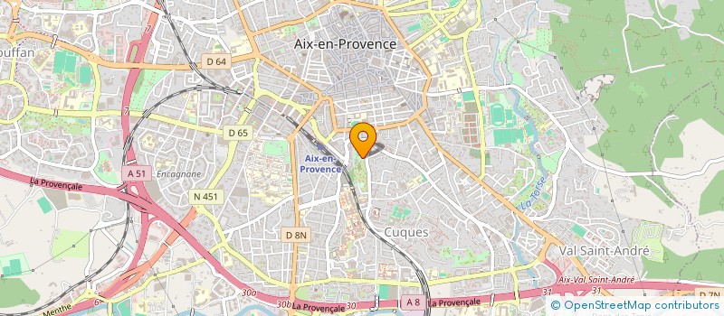 localisation de l'entreprise MONSIEUR ALAIN D IRIBARNE à AIX-EN-PROVENCE