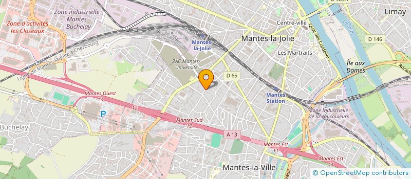 localisation de l'entreprise MONSIEUR ALAIN D'ORTOLI à MANTES-LA-VILLE