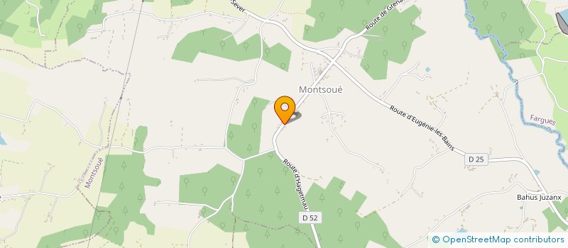 localisation de l'entreprise MONSIEUR ALAIN DA FONSECA  MONTSOUE