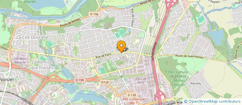 localisation de l'entreprise MONSIEUR ALAIN DA PIEDADE  TORCY