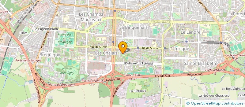 localisation de l'entreprise MONSIEUR ALAIN DAGORN  RENNES