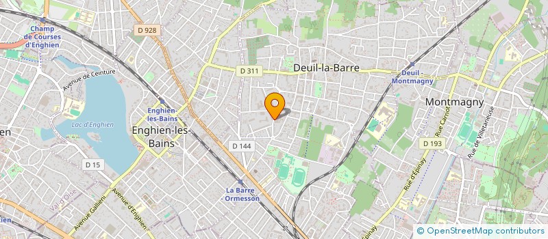 localisation de l'entreprise MONSIEUR ALAIN DAKOURI  DEUIL-LA-BARRE