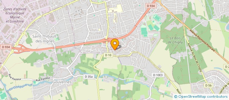 localisation de l'entreprise MONSIEUR ALAIN DALEM  LAGNY-SUR-MARNE